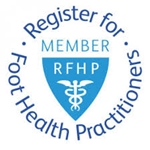 Register for Foot Health Practitioners logo