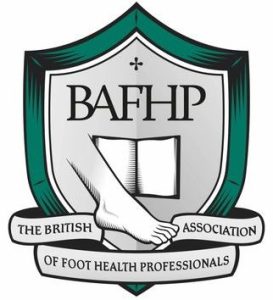 The British Association of  Foot Health Professionals logo